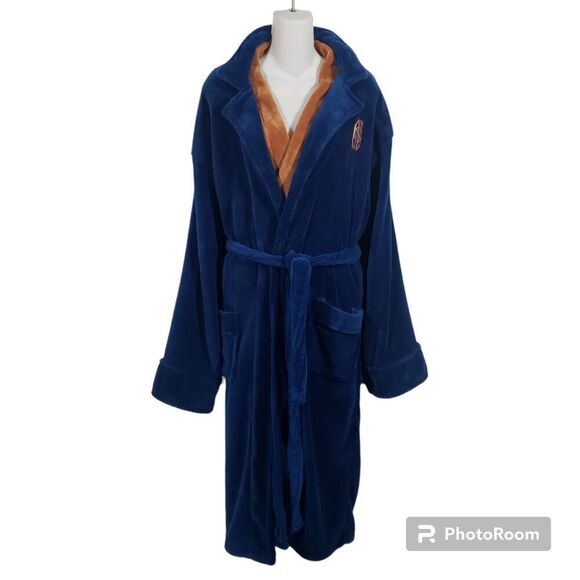 Robe Factory Other - Harry Potter Fantastic Beasts Bath Robe Newt Scamander‎ OS Blue Robe Factory